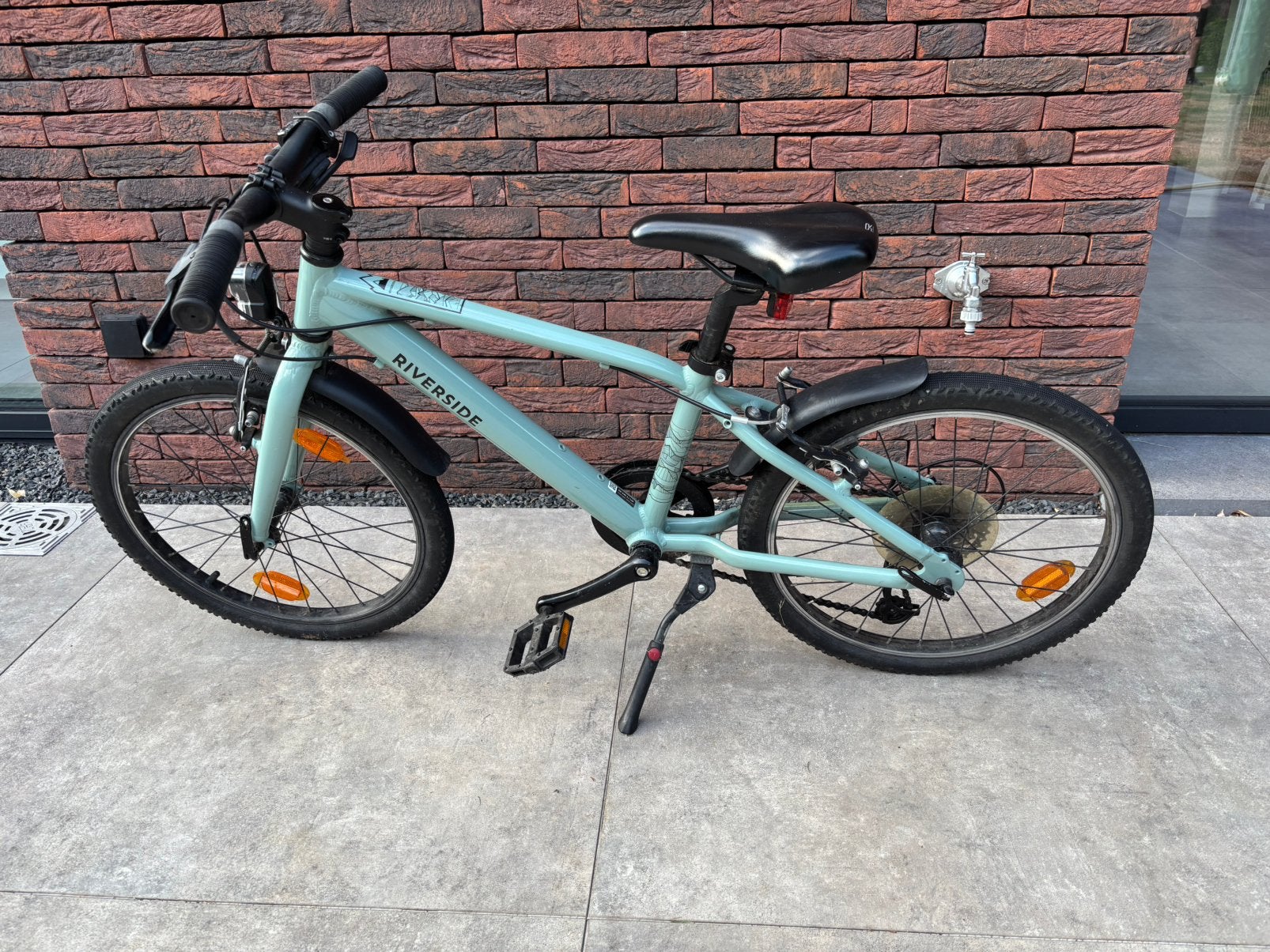 Fiets B-Twin 20inch, Ophalen, Velgrem, Versnellingen, Zo goed als nieuw