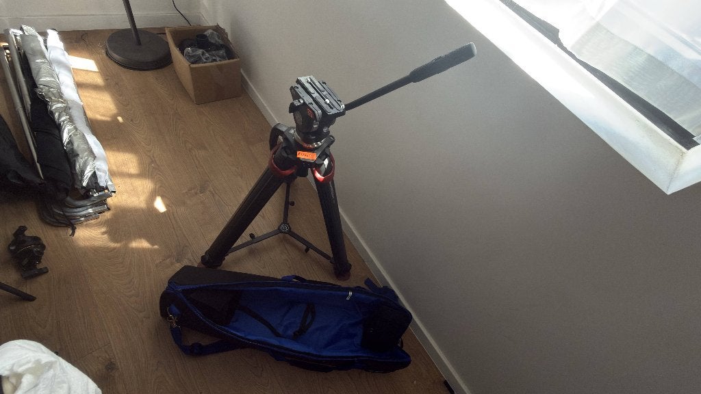 Sachtler Flowtech 75 Ace M Video Tripod, Audio, Tv en Foto, Professionele apparaten, Ophalen, Zo goed als nieuw, Video