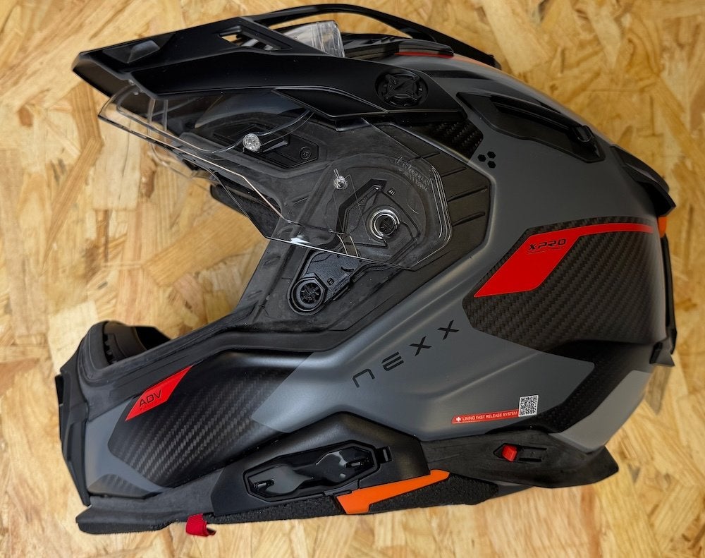 Casque Nexx X.Wed 3 Carbone - avec intercomm, Motos, Enlèvement ou Envoi, M, Casque intégral, Autres marques