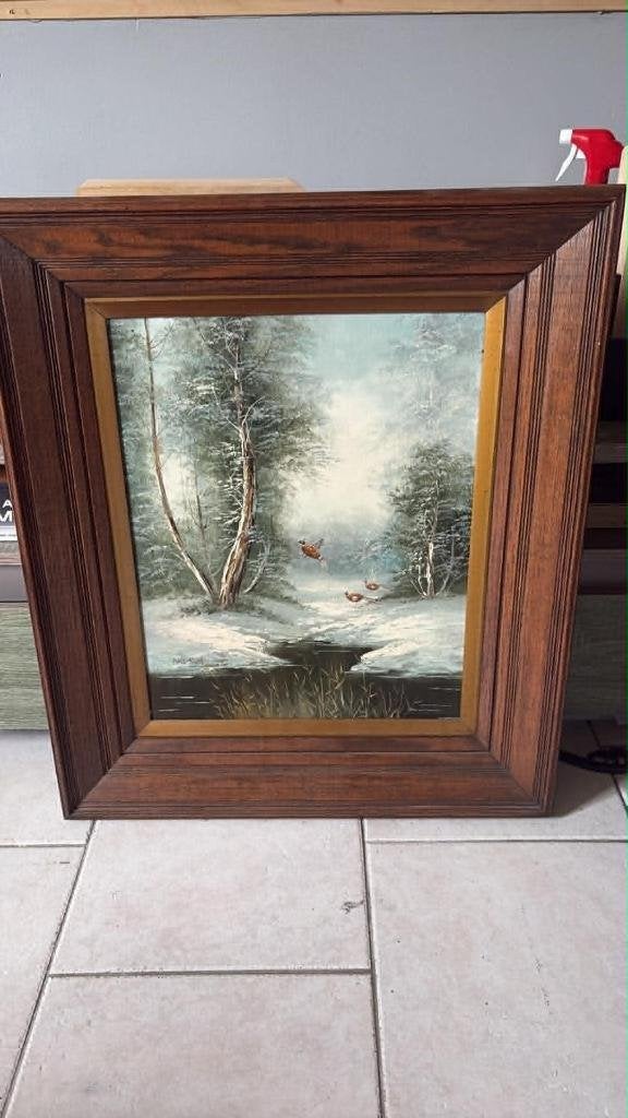 Tableau - Décor Faisan, Enlèvement