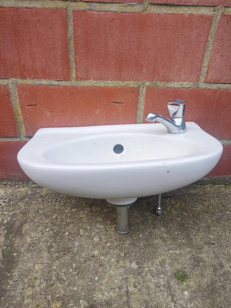 wastafel/ lavabo, Enlèvement, Utilisé, Toilettes