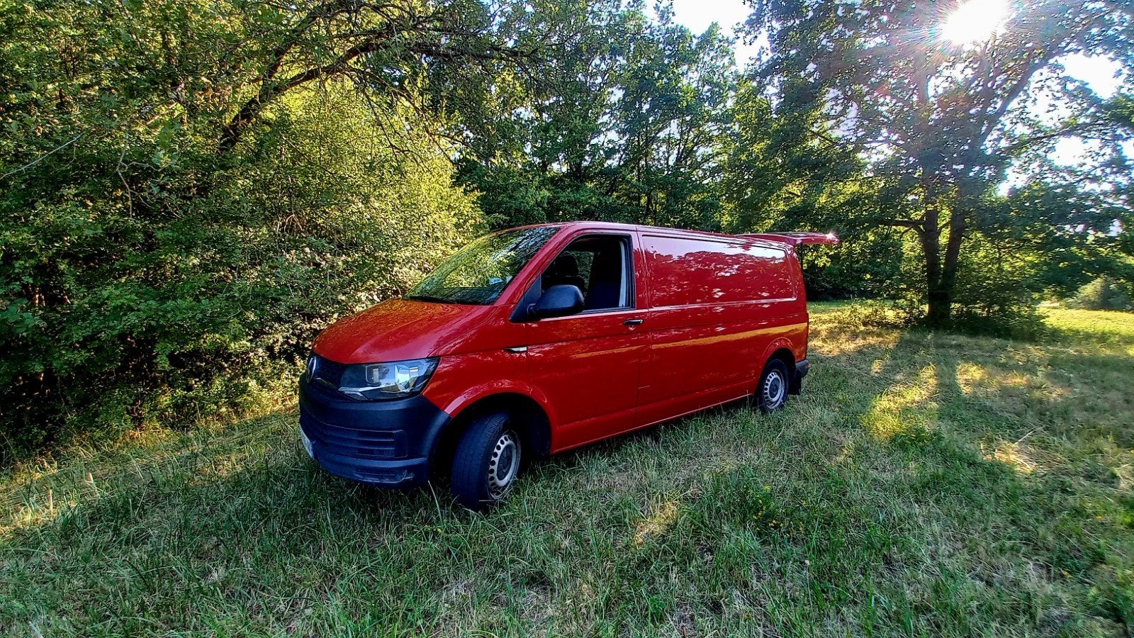 Vw t6 vrachttransporter l2h1 lang 2.0tdi 150pk 158500km, Auto's, Volkswagen, Particulier, Te koop, Transporter
