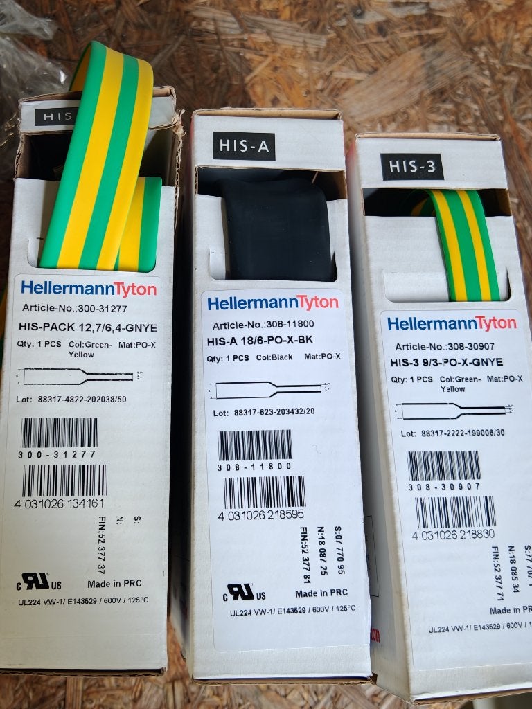 Heat shrink Hellermann Tyton, Ophalen, Nieuw, Overige merken