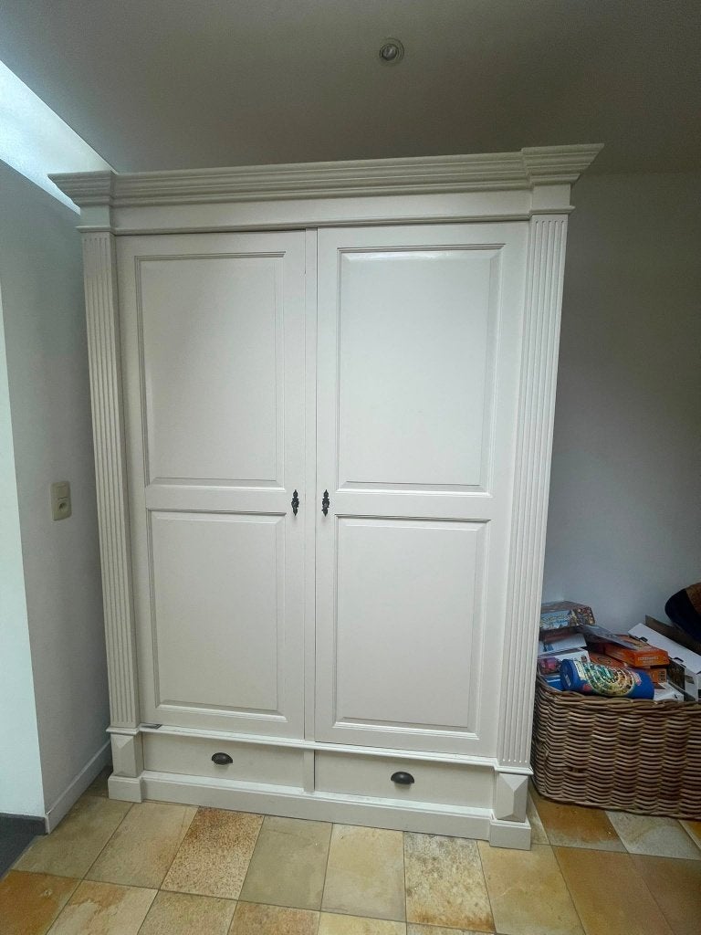 Houten kast, Huis en Inrichting, Kasten | Kleerkasten, 200 cm of meer, 150 tot 200 cm, Eikenhout, Zo goed als nieuw