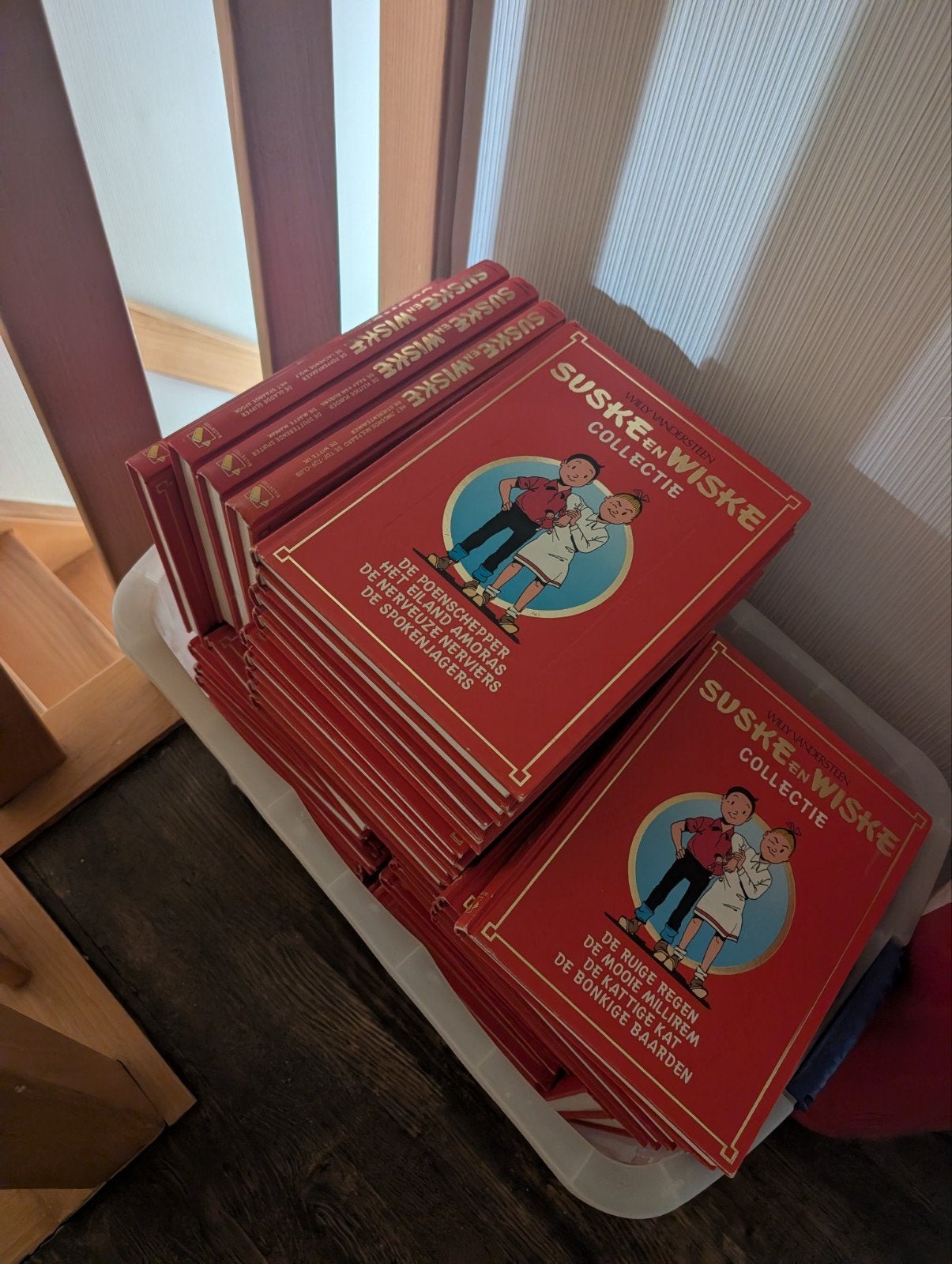 Suske en Wiske collectie, Boeken, Ophalen