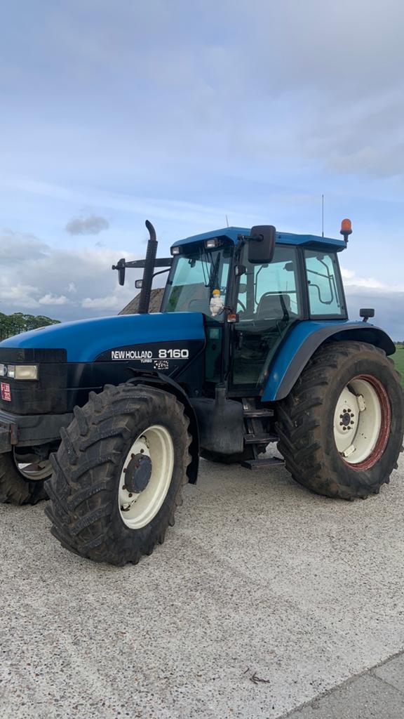 New Holland 8160 Turbo Range Command, Zakelijke goederen, Landbouw | Tractoren, New Holland, 120 tot 160 Pk, Gebruikt, Ophalen