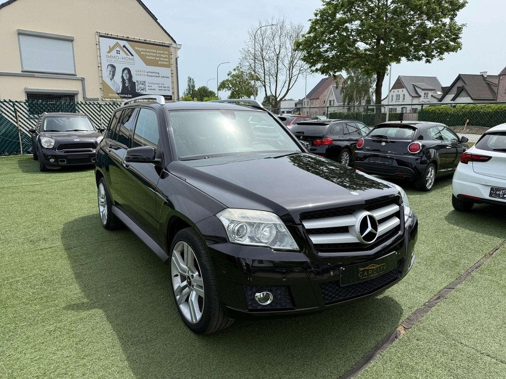 Mercedes-Benz GLK-Klasse 220 CDI °LEDER°A/C°GPS°TREKHAAK, Euro 5, Gebruikt, Zwart, Leder