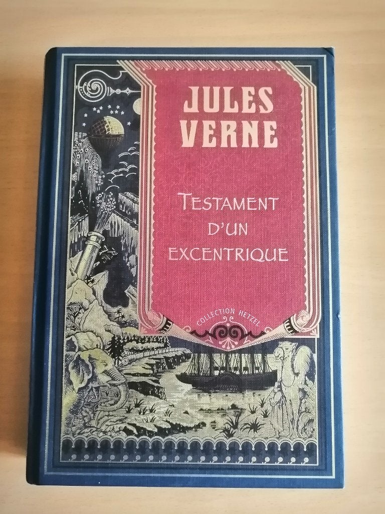 Jules Verne Collection Hetzel - Testament d'un excentrique, Boeken, Ophalen of Verzenden, Jules Verne
