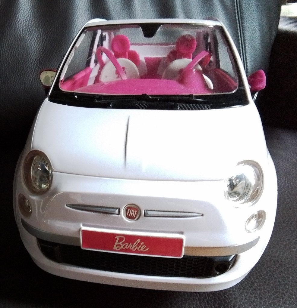 Barbie Fiat van Mattel, Enlèvement, Comme neuf, Barbie