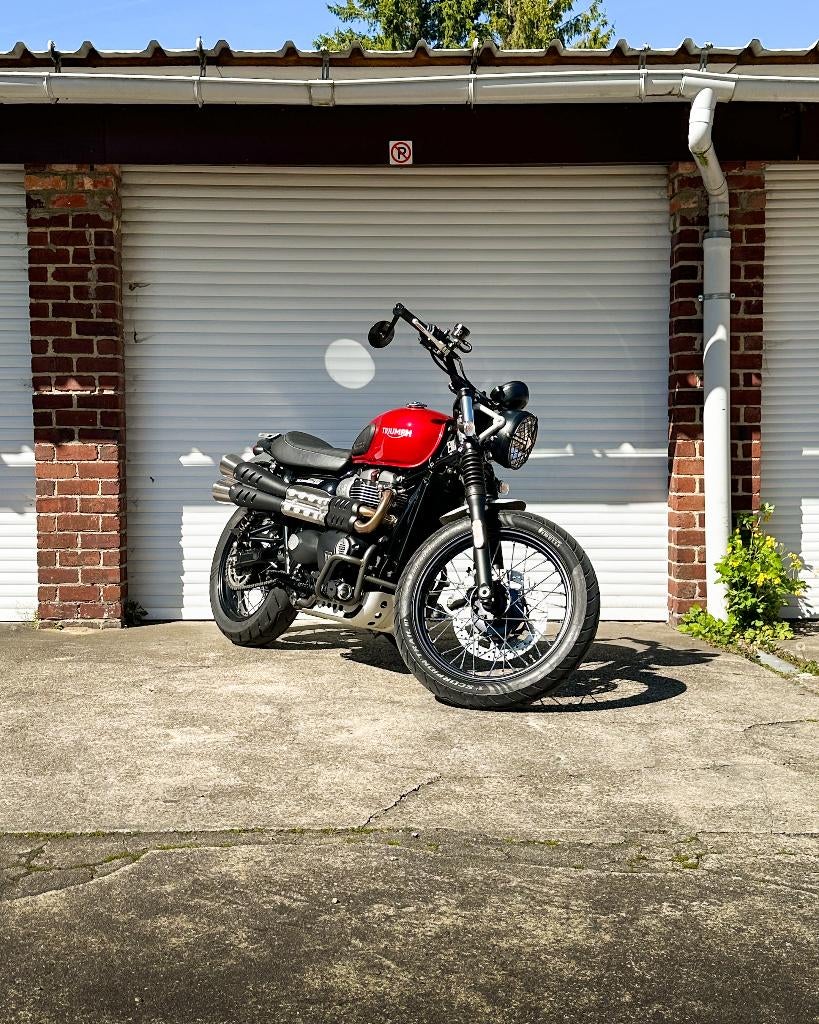 Street Scrambler 900, Motoren, 2 cilinders, Occasion, Motorrijbewijs A, Bedrijf
