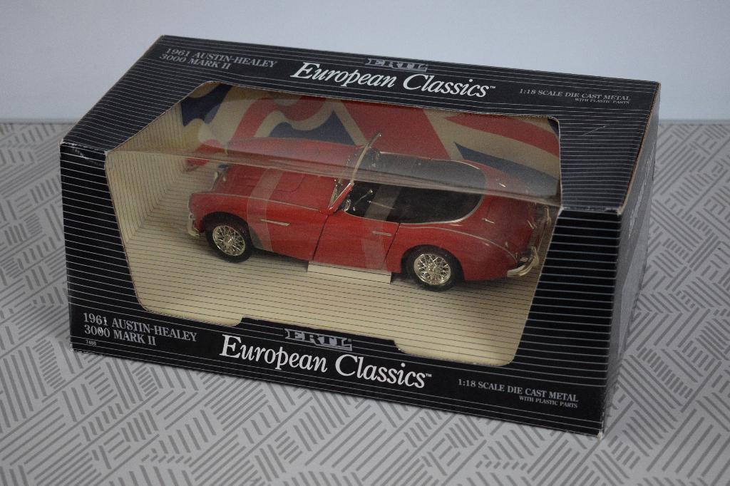 miniature 1:18 neuf ERTL austin healey 1961 3000 mark II, Hobby & Loisirs créatifs, Voitures miniatures | 1:18, Enlèvement ou Envoi