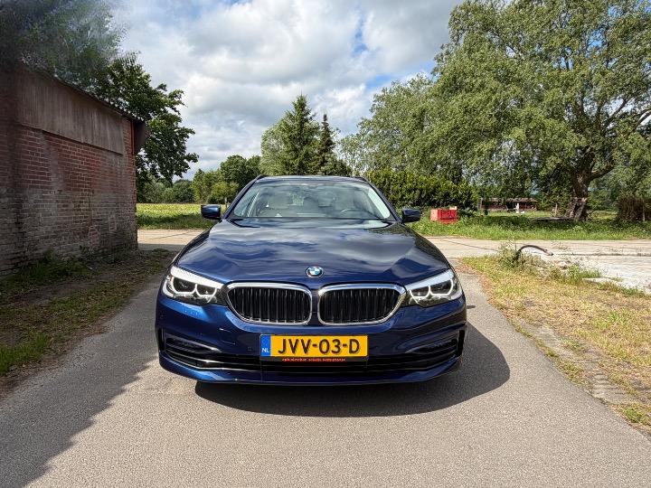 BMW 5-serie 530d M Sport Line 2020 Blauw, Automaat, Achterwielaandrijving, Euro 6, 2993 cc