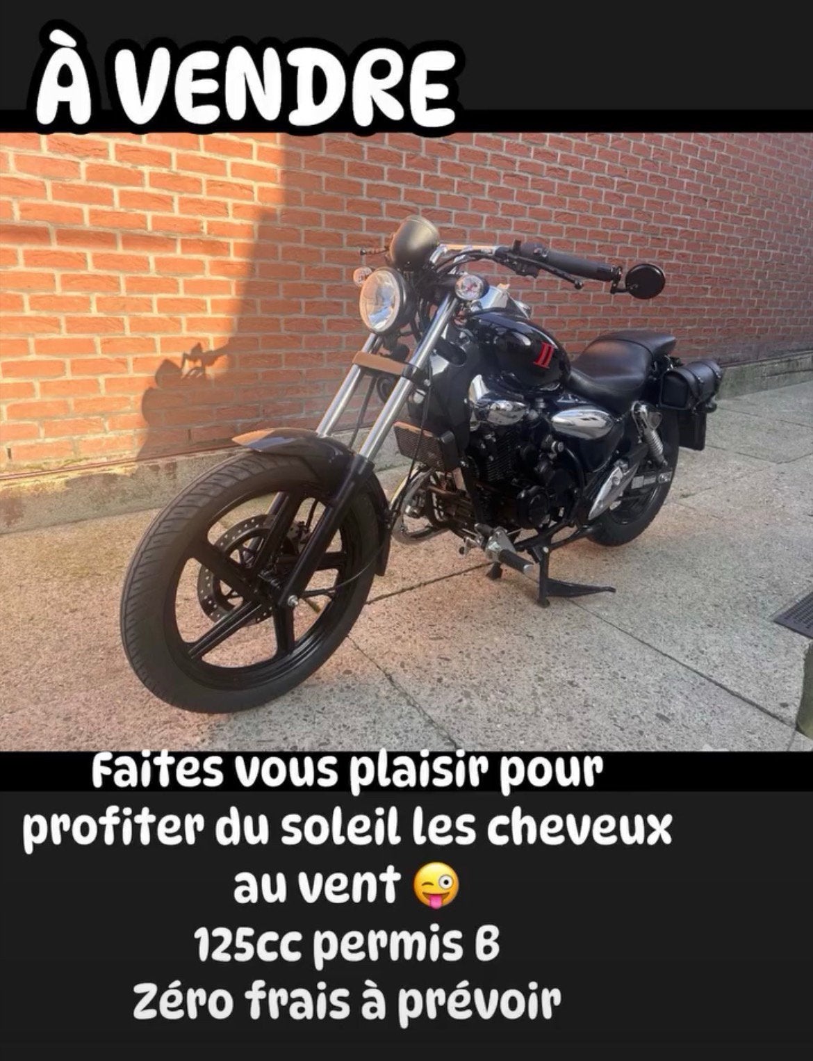 Kymco Zing2 125cc, Motos, Motos | Harley-Davidson, Particulier, Chopper, jusqu'à 11 kW, 1 cylindre, Permis Moto A, Échappement sport