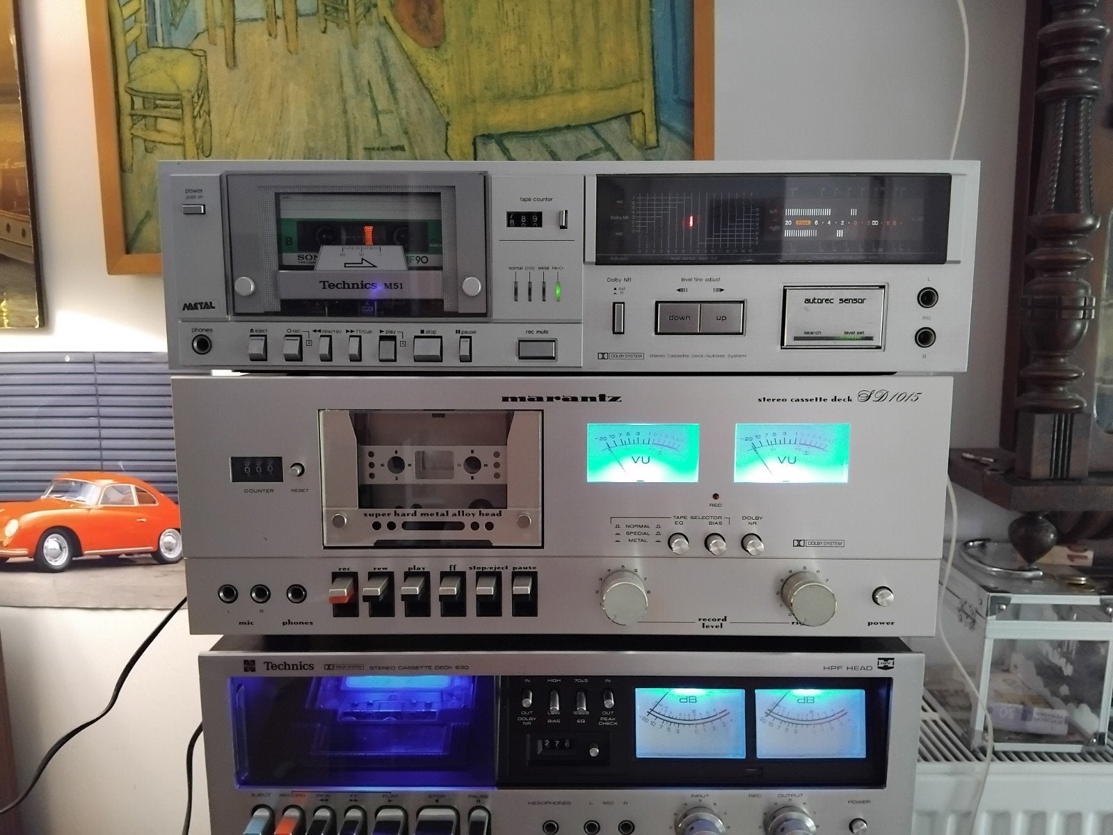 Stereo Cassette Decks, Audio, Tv en Foto, Ophalen of Verzenden