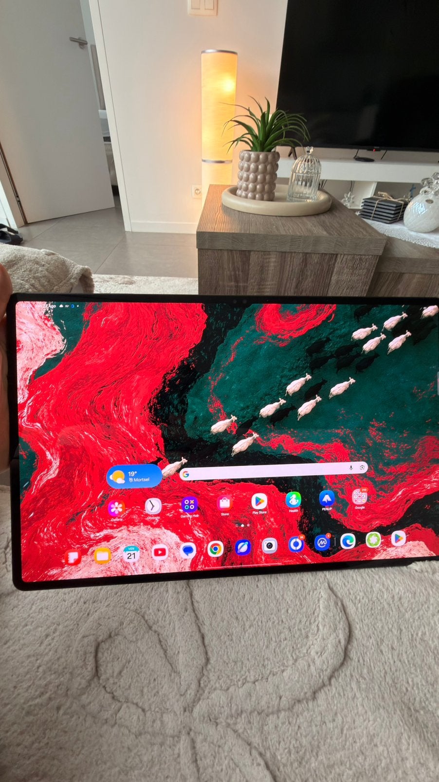 Samsung Galaxy Tab S8 Ultra 14.6” SuperAMOLED, Computers en Software, Android Tablets, Ophalen, Zo goed als nieuw