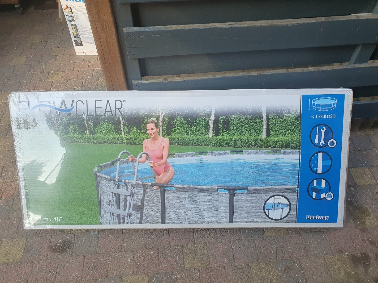 Zwembad trap nieuw in de doos, Tuin en Terras, Zwembaden, Ophalen
