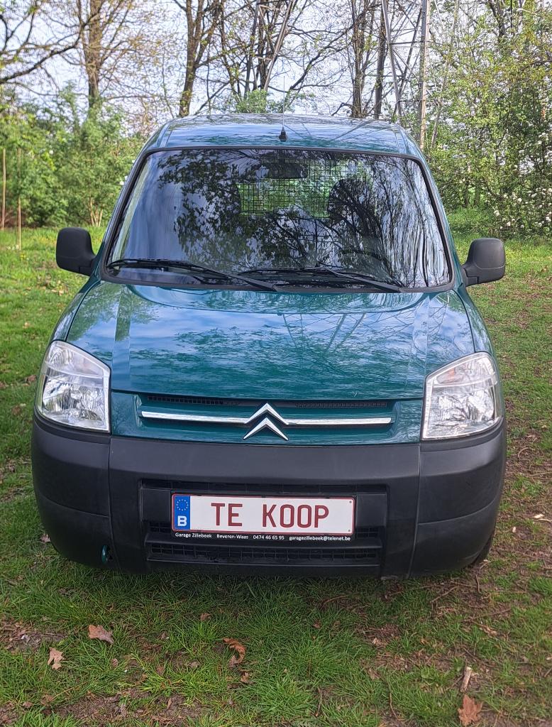 Citroën Berlingo: 95.000km+airco+jaar garantie+groot nazicht, Auto's, Voorwielaandrijving, Stof, 4 cilinders, Handgeschakeld