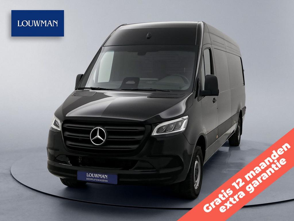 Mercedes-Benz Sprinter 317 1.9 CDI L3H2 Gratis 12 Maanden Ex, Automaat, Zwart, Bedrijf, Diesel