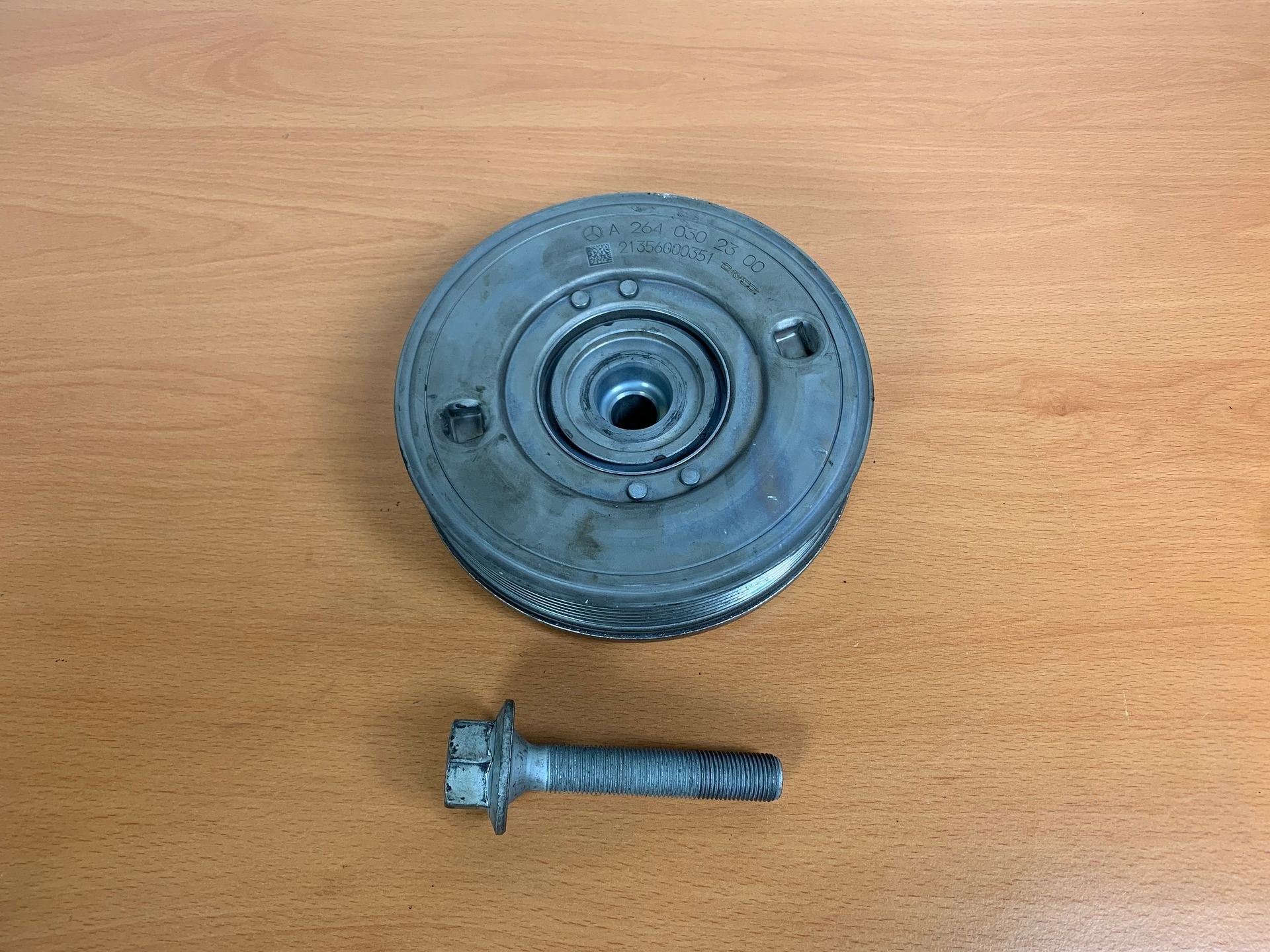 krukaspoelie mercedes E / C klasse W213 W205 2.0 A2640302300, Auto-onderdelen, Gebruikt, -, Ophalen of Verzenden, -