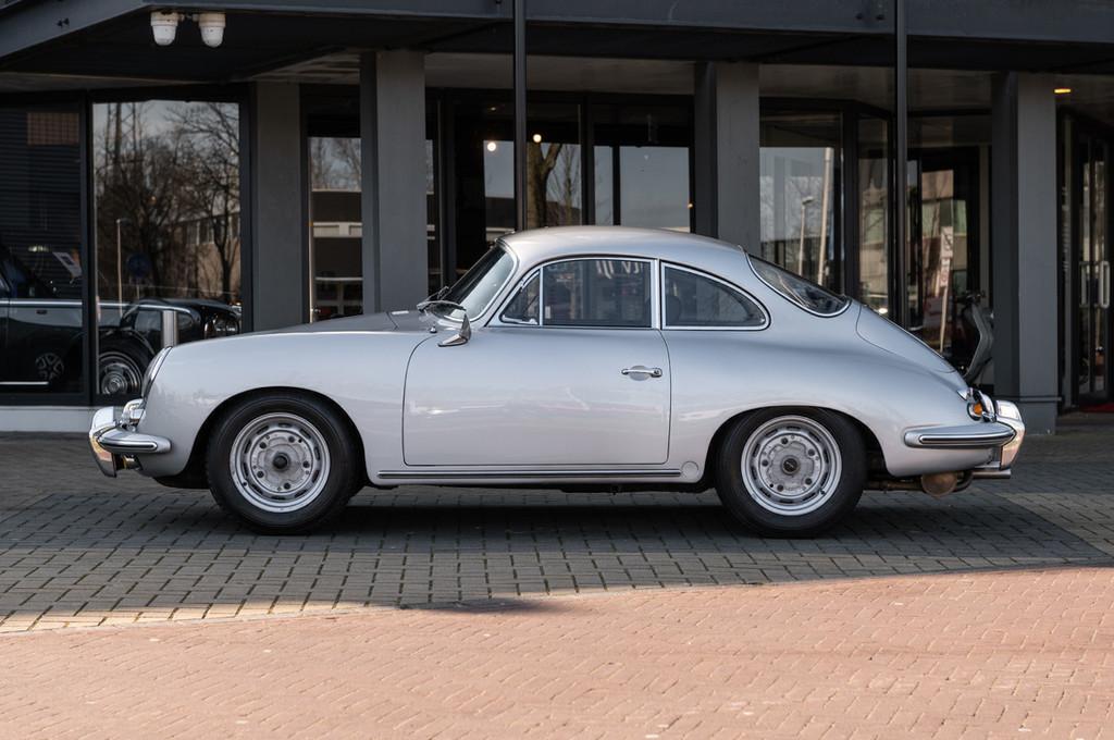 Porsche 356 B - Matching Numbers (bj 1963), Stof, Zwart, Bedrijf, 1582 cc