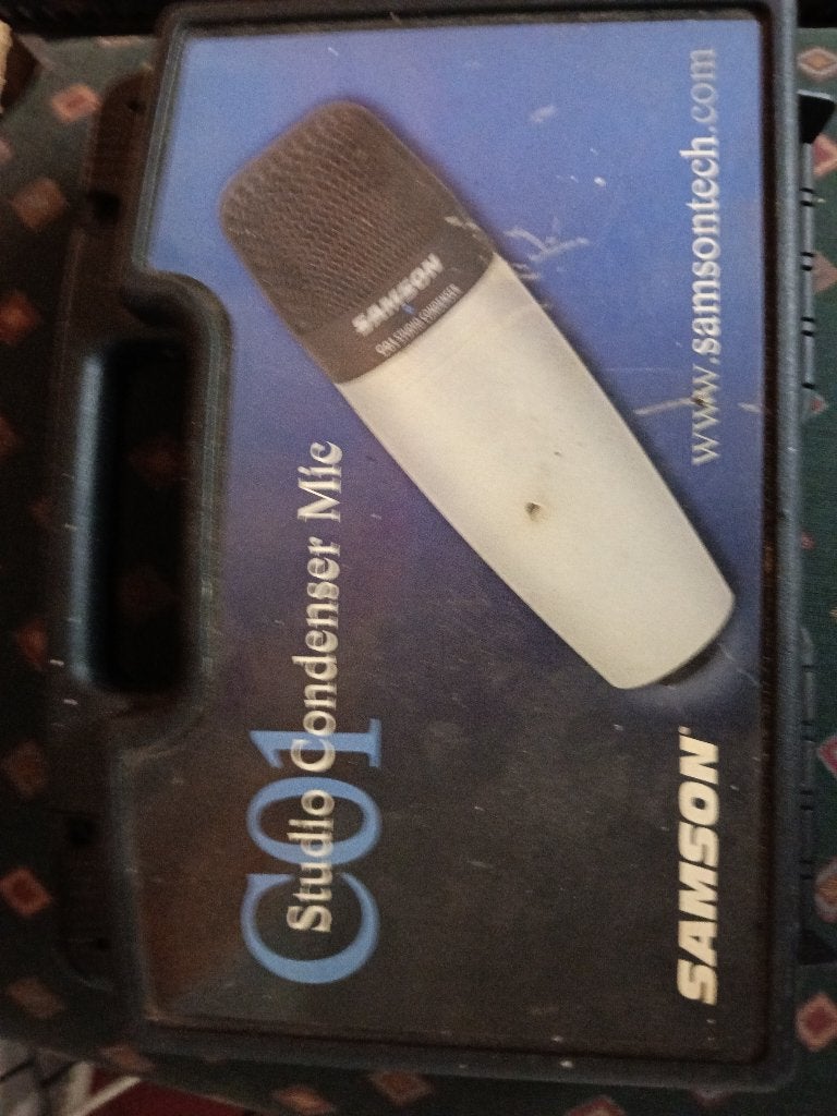 Studio condensator microfoon Samson C01, Muziek en Instrumenten, Ophalen, Gebruikt, Studiomicrofoon