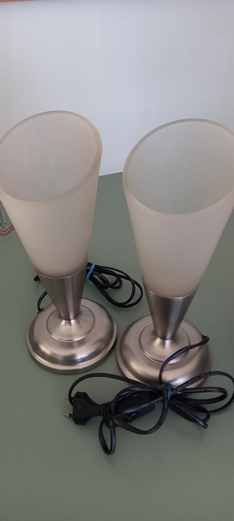 Nachtlampjes, Ophalen, Zo goed als nieuw, Glas