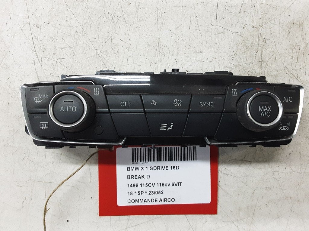 BEDIENINGSPANEEL AIRCO BMW X1 (F48) (64119371459-03), Gebruikt, Mevr. I. Hauben, BMW, Rue de l'Espoir 34 34
4030  GRIVEGNÉE, BE