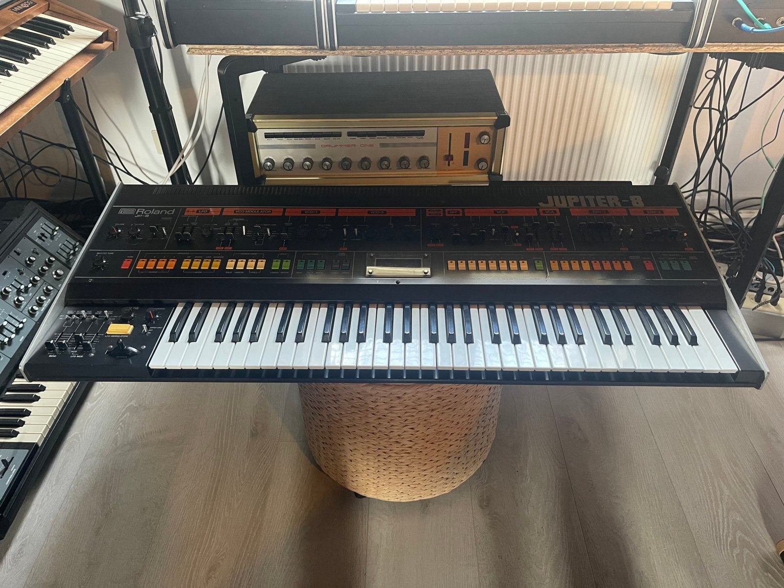 Roland Jupiter 8 met kenton midikit, Muziek en Instrumenten, Ophalen, Gebruikt, Roland