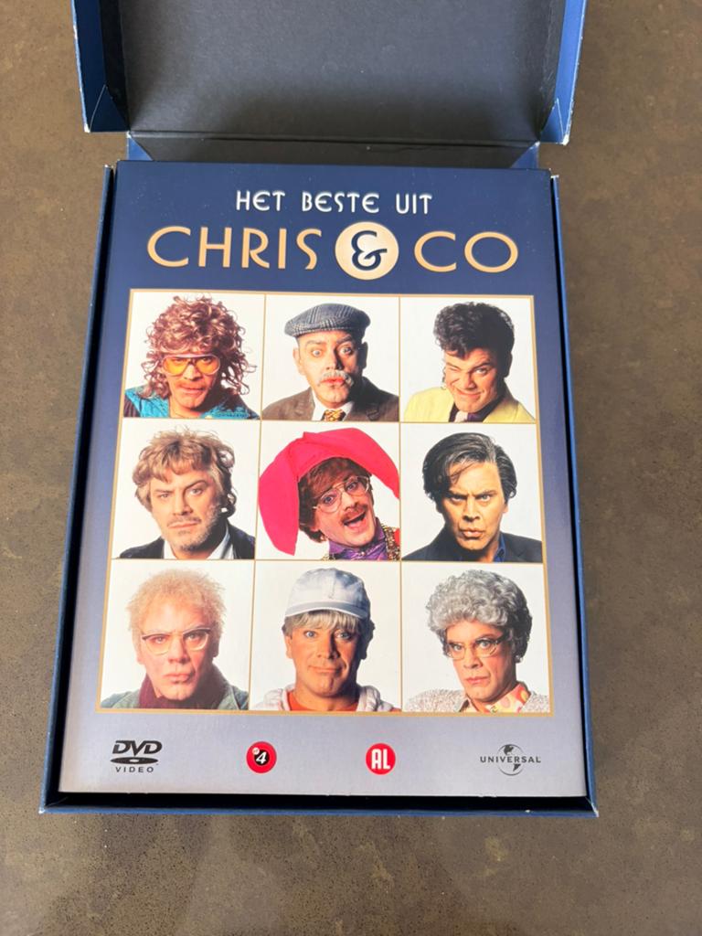 4 DVD box Het Beste uit Chris & Co, Cd's en Dvd's, Dvd's | Tv en Series, Zo goed als nieuw, Komedie, Boxset, Alle leeftijden, Ophalen of Verzenden