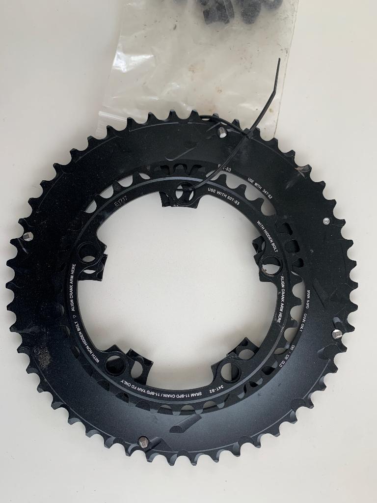 Sram 110 BCD 50/34T 11 SPD kettingbladen, Vélos & Vélomoteurs, Vélos Pièces, Neuf, Pédalier ou Pédales, Enlèvement ou Envoi, SRAM