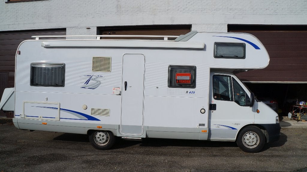 camping car brushner, Caravans en Kamperen, Standaard zit, Bestuurdersdeur, Fiat, Particulier