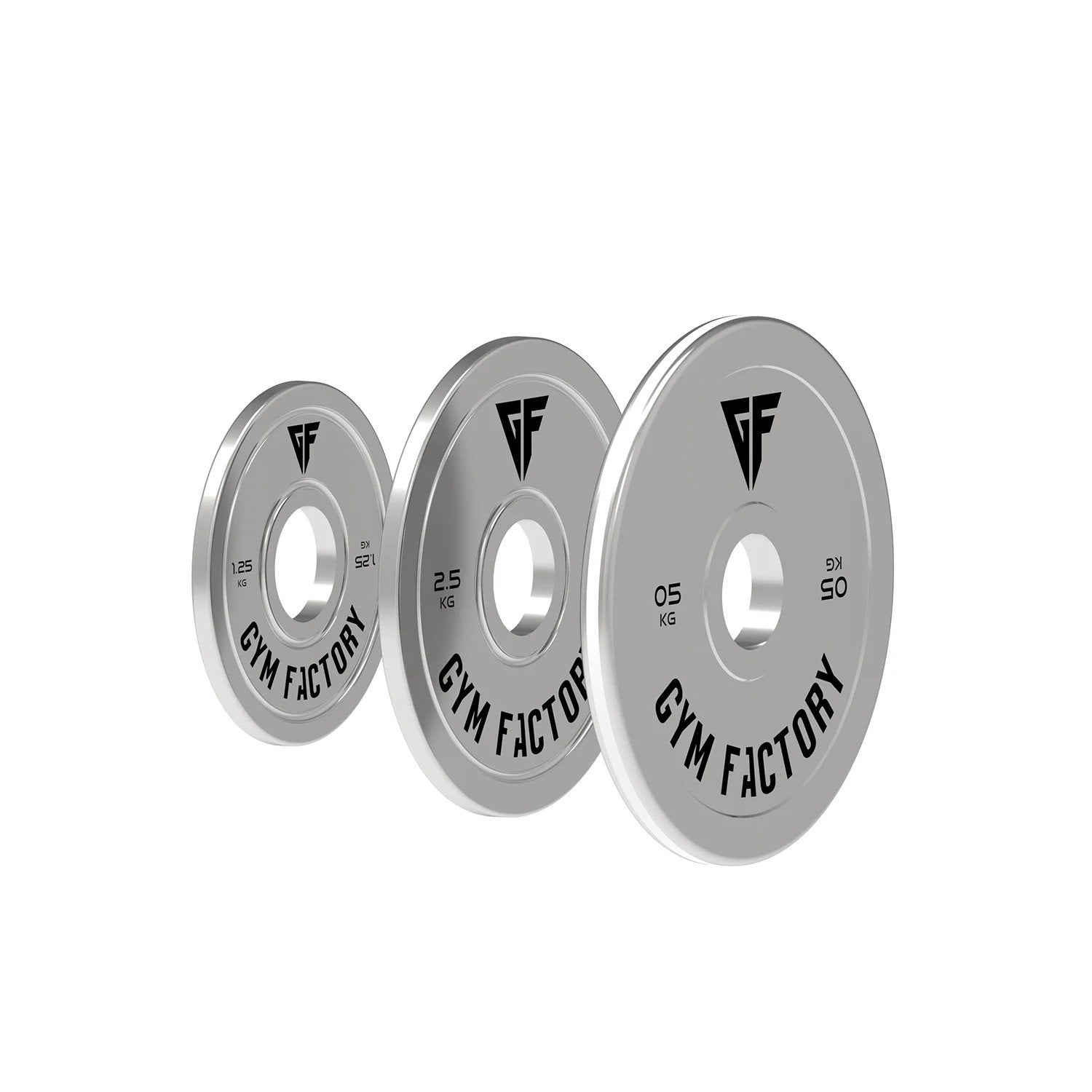 Chrome Weight Plates Disques Fractionnés Fitness GymFactory