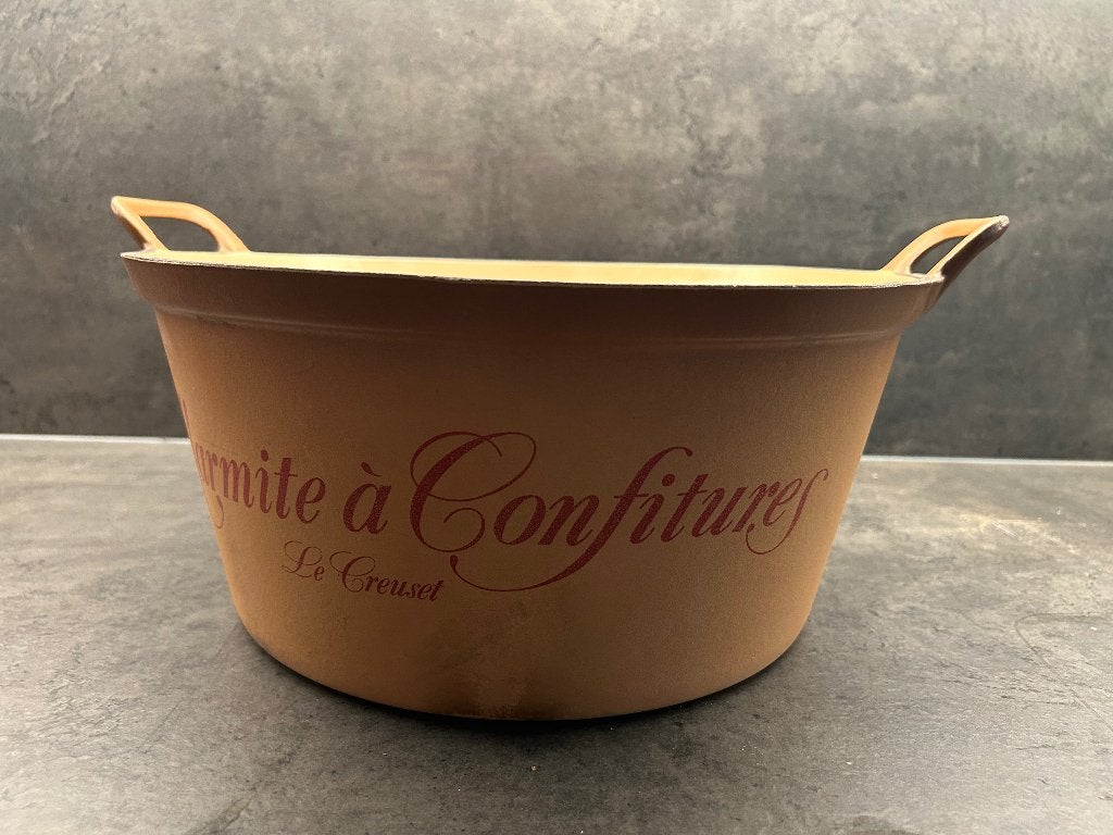Marmite à confiture Le Creuset, Enlèvement ou Envoi, Utilisé, Fonte, Casserole ou Cocotte-minute