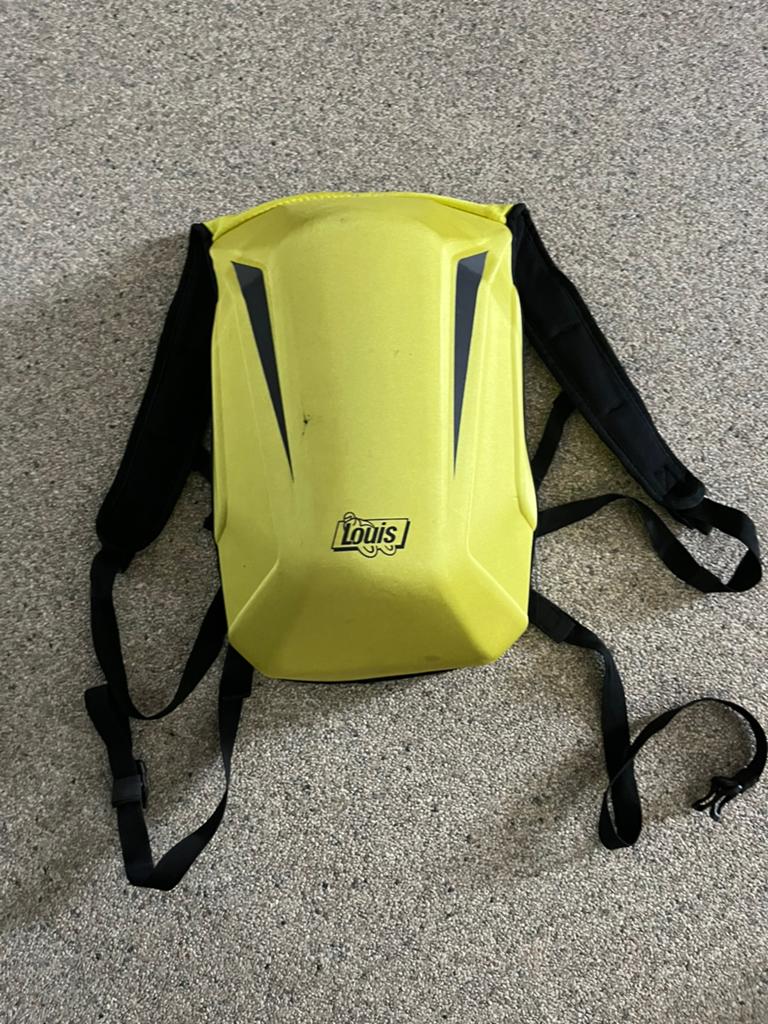 Louis fluo rugzak, Ophalen, Gebruikt