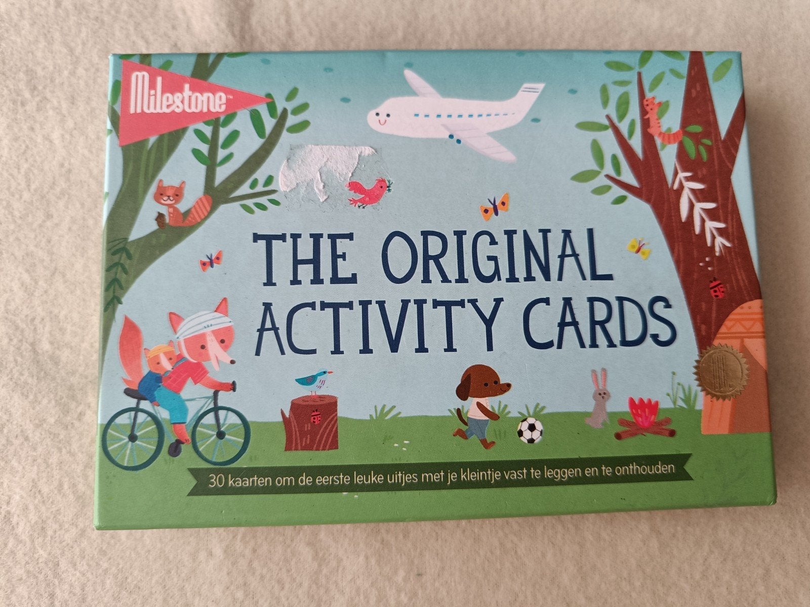 Baby original activity kaarten, Ophalen