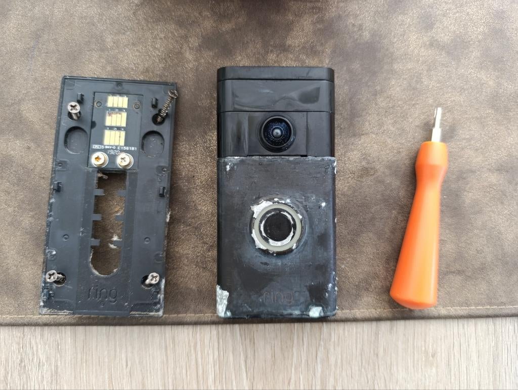 Ring deurbel, Ophalen