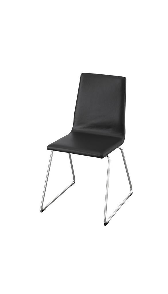 4 leren stoelen, Ophalen, Zo goed als nieuw, Vier