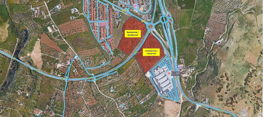2 Terrains à Ronda – Résidentiel & Commercial, 1500 m² ou plus