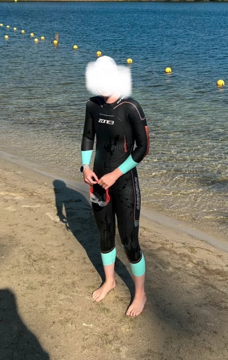 Wetsuit triatlon zone 3 vision maat SM, Watersport en Boten, Watersportkleding, Zo goed als nieuw, Wetsuit, Ophalen of Verzenden