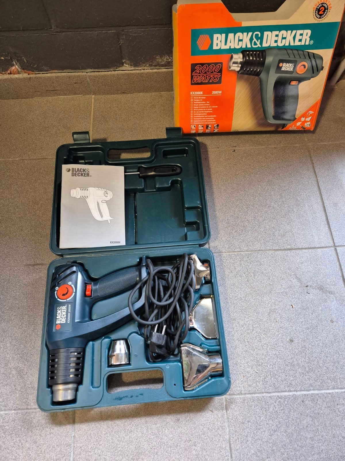 Verfstripper / verfbrander Black & Decker (NIEUW), Ophalen, Nieuw