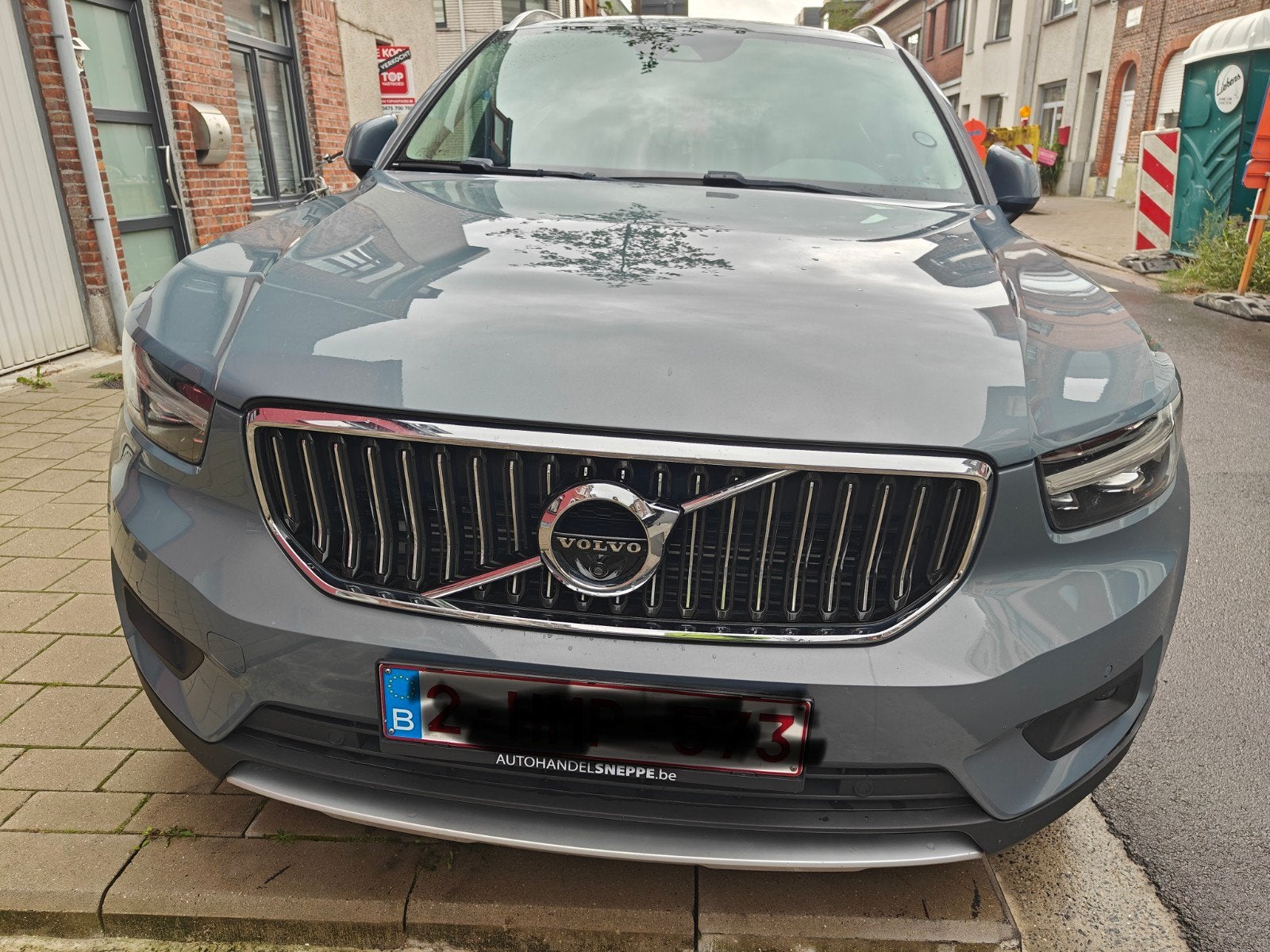 Volvo xc40 T4 plug in hibrit 2021 open dak +360 camera, Auto's, Hybride Elektrisch/Benzine, Zilver of Grijs, Te koop, XC40