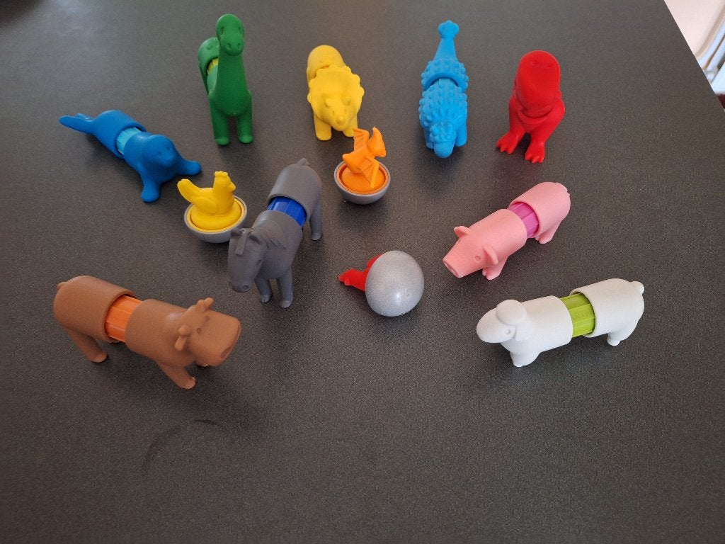 SmartMax magnetisch speelgoed – Dino's en boerderijdieren, Ophalen of Verzenden, Gebruikt, Overige merken