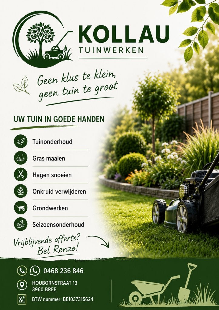 Tuinonderhoud, Services & Professionnels, Jardiniers & Paveurs, Garantie, Trottoir