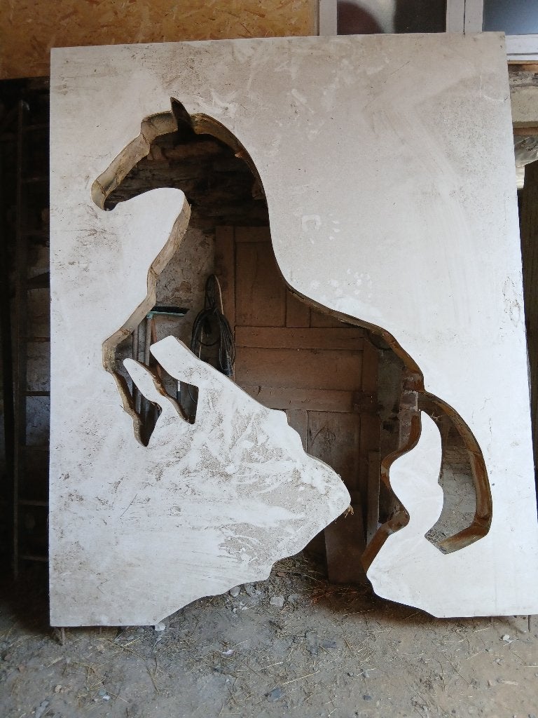 Effigie de cheval, Enlèvement, Utilisé, Récréation