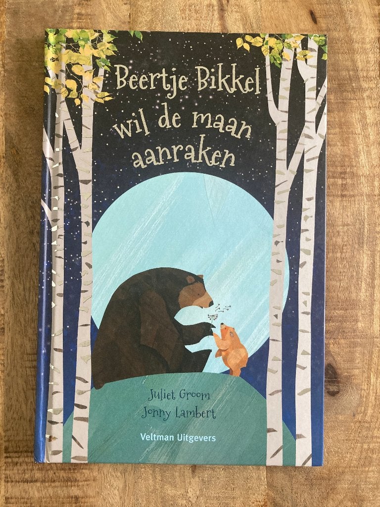 Prentenboek 'Beertje Bikkel wil de maan aanraken', Enlèvement ou Envoi, Comme neuf, Juliet Groom, Livre d'images