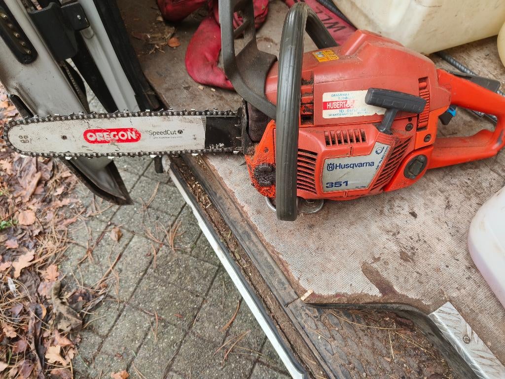 Husqvarna kettingzaag, Tuin en Terras, Ophalen, Gebruikt, Husqvarna