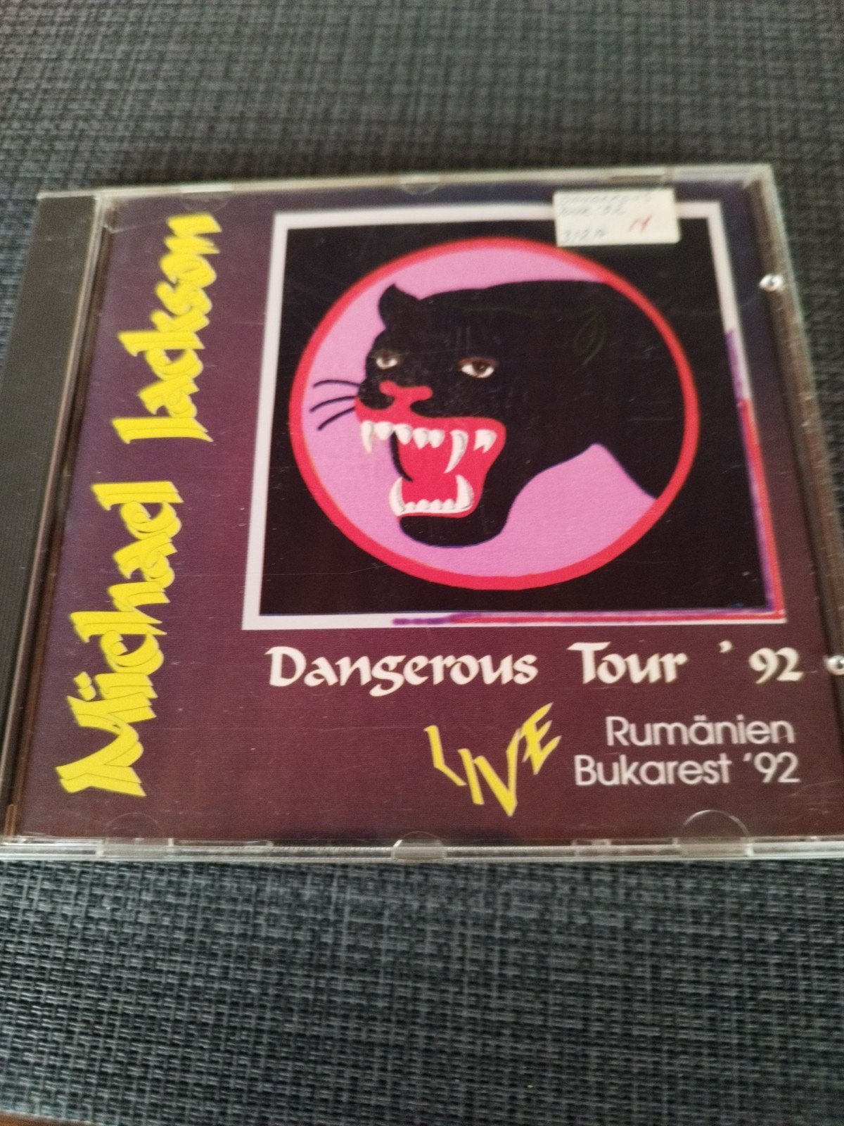 Cd Michael Jackson Dangerous tour 1992 Bukarest, Ophalen
