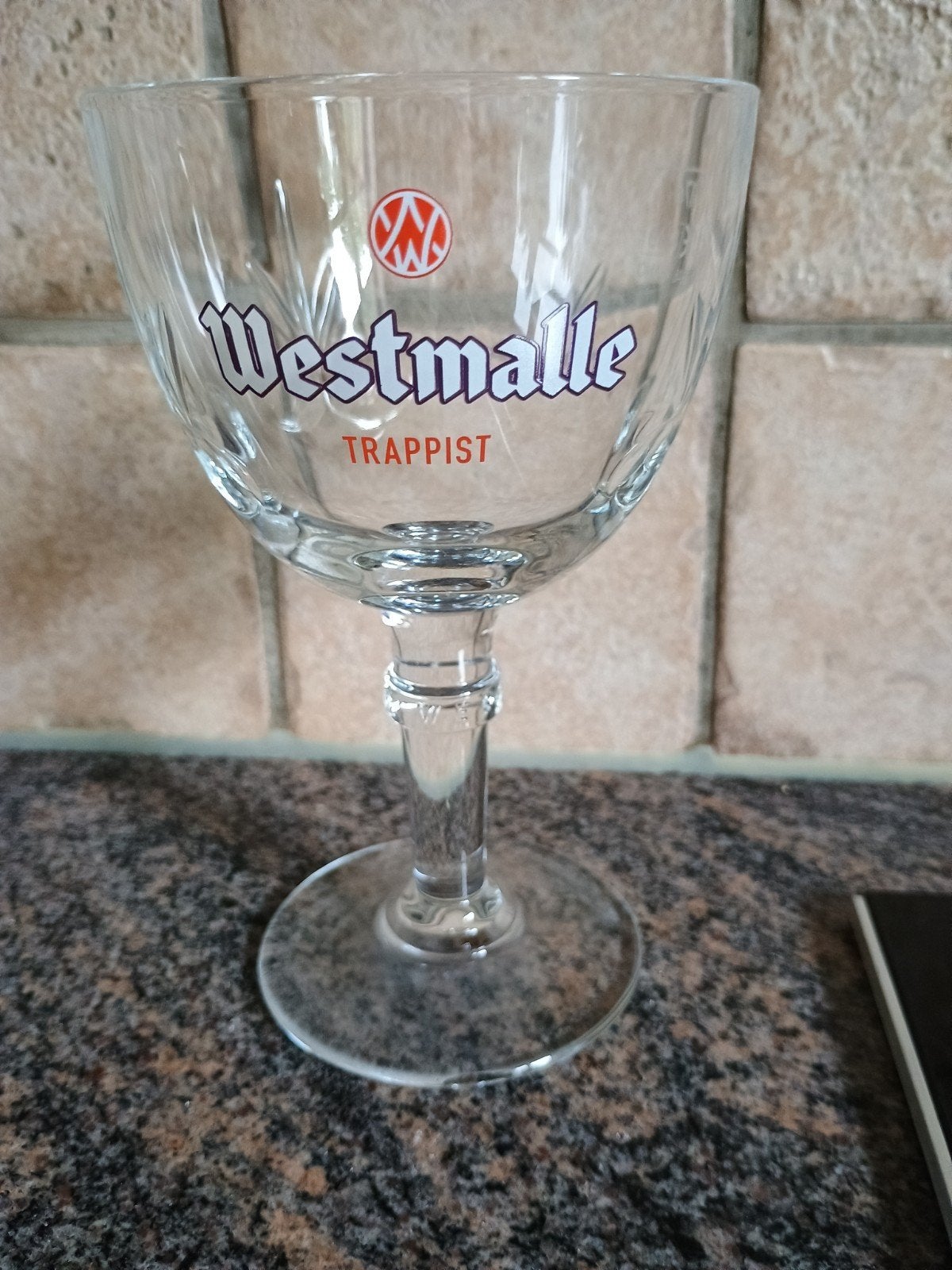 Westmalle glas 17 cl, Verzamelen, Ophalen of Verzenden