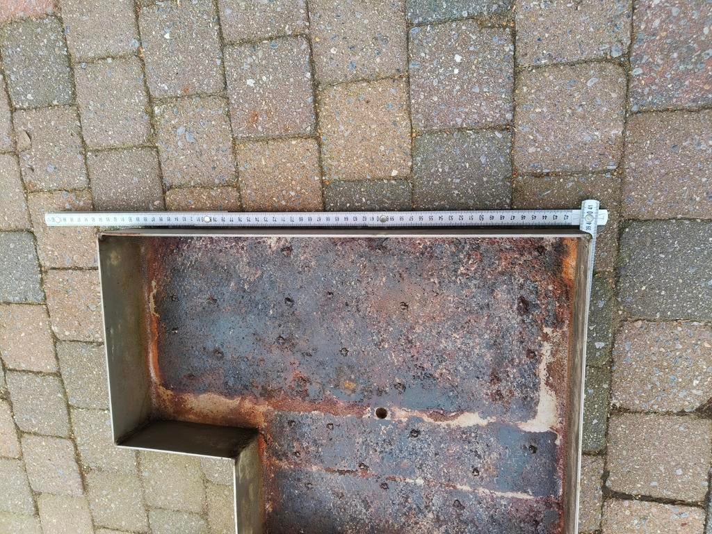 Klinker deksel inox, Ophalen