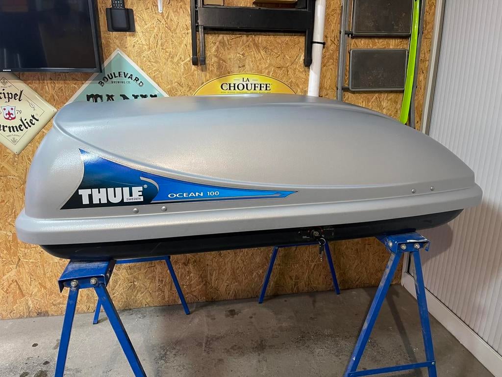 Coffre de toit THULE, Autos : Divers, Coffres de toit, Enlèvement, Comme neuf
